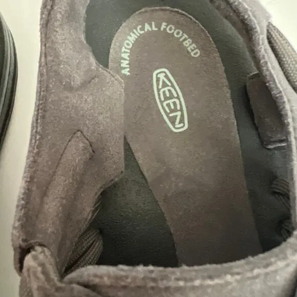 KEEN Uneek Flat Cord Summer Gray Sandals Mens Size 12