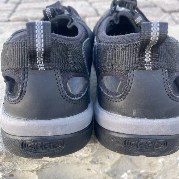 Keen Utility Men Steel Toe Sandals Black 14 EE Wide Waterproof EH Slip Resistant
