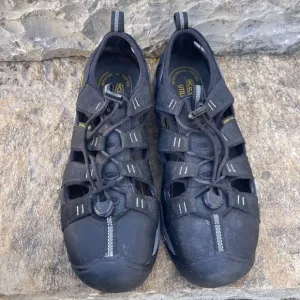 Keen Utility Men Steel Toe Sandals Black 14 EE Wide Waterproof EH Slip Resistant