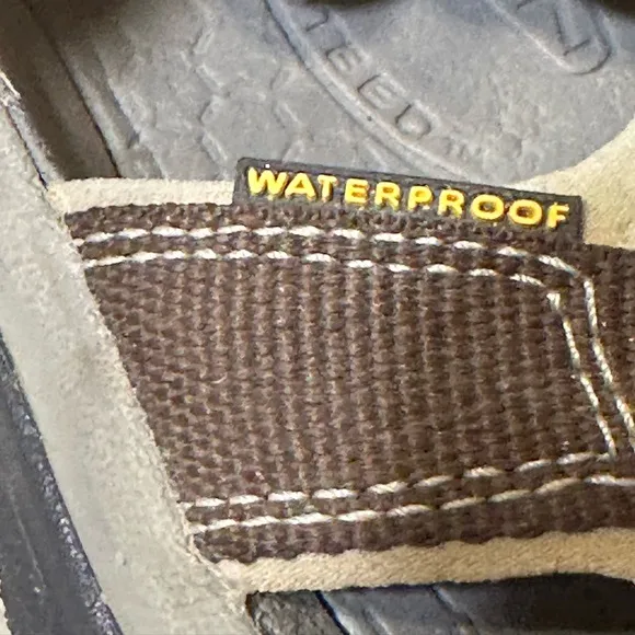 Keen waterproof sandals women 39 8.5 brown black gray tan hiking trail shoe lake