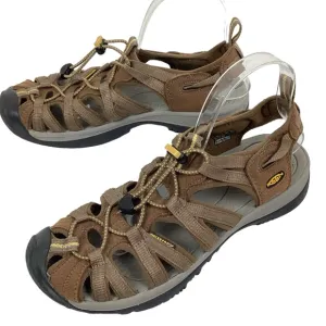 KEEN Whisper Sport Hiking Sandals Waterproof Brown