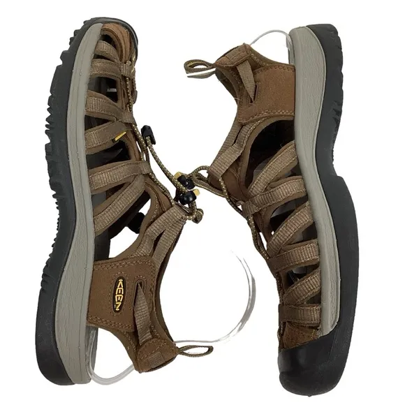 KEEN Whisper Sport Hiking Sandals Waterproof Brown
