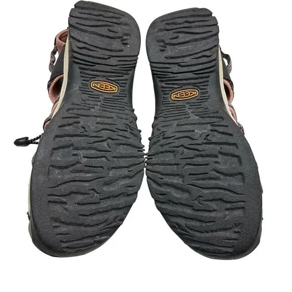 Keen Whisper Waterproof Hiking Sandals Pink Grey Womens Sz 10