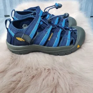 Keen BIG KIDS' NEWPORT H2 Water Sandals Blue