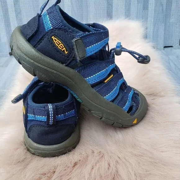 Keen BIG KIDS' NEWPORT H2 Water Sandals Blue