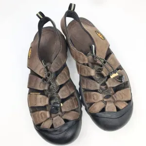 KEEN Brown Leather Waterproof Sport Sandals
