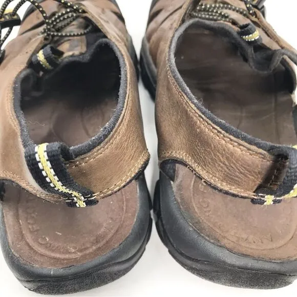 KEEN Brown Leather Waterproof Sport Sandals