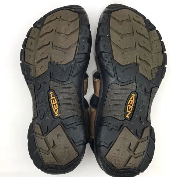 KEEN Brown Leather Waterproof Sport Sandals