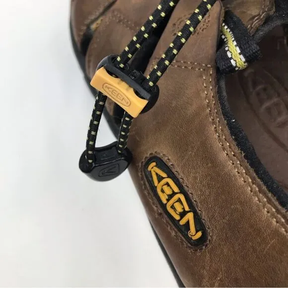 KEEN Brown Leather Waterproof Sport Sandals