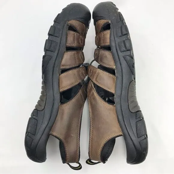 KEEN Brown Leather Waterproof Sport Sandals