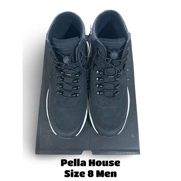 Kenneth Cole Mens The Life-Lite Hiker Sneaker NEW WITH BOX BLACK SIZE 8 US