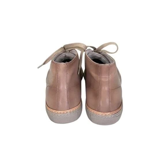 Kenneth Cole Silver Technology Men's Leather Lace Up Ankle Boots Tan Size 7.5