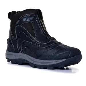 KHOMBU Boots Men's 9 Mason Outdoor Waterproof Rugged Slip-on Zipper Front Shoes
