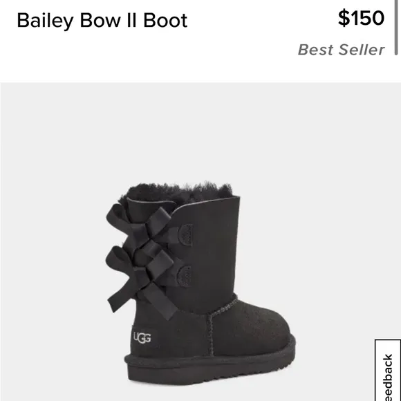 Kids Bailey Bow 2 UGG boots