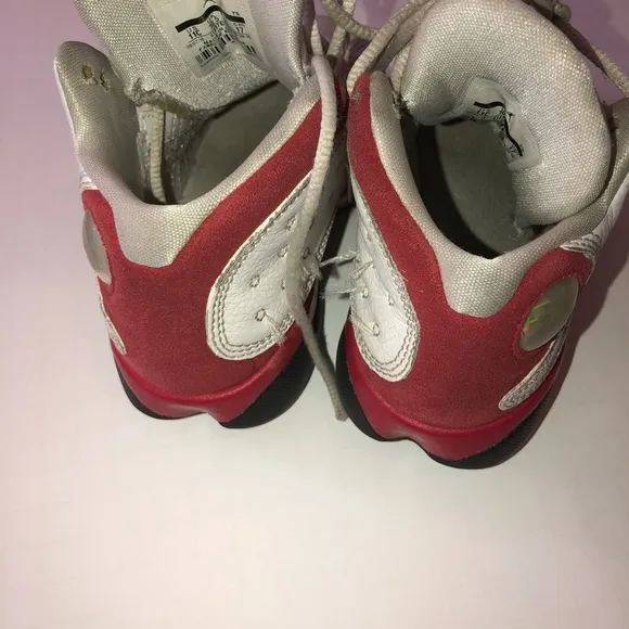 KIDS nike air jordans retro 13 red sneakers 11c