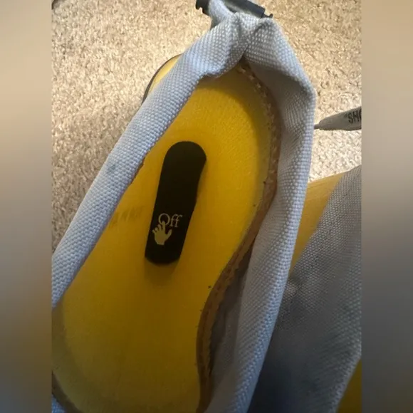 Kids Off-White logo rain boots