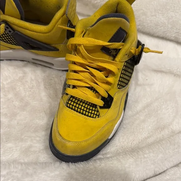Kids Yellow Jordan Sneakers