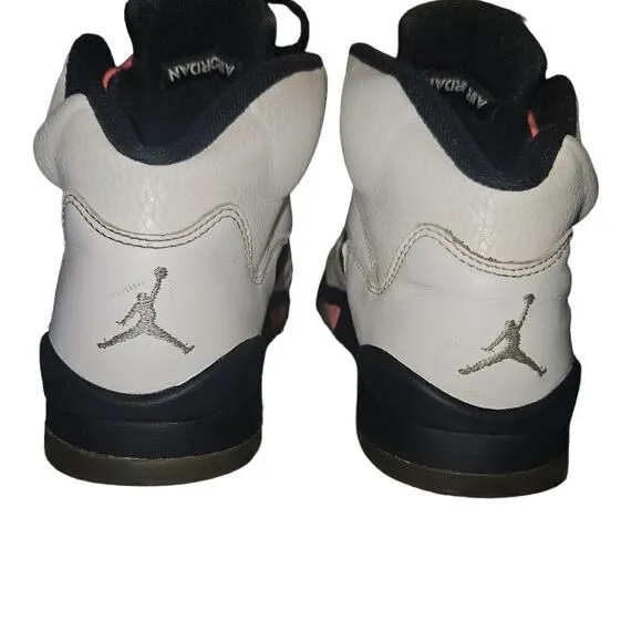 Kids Air Jordan 5 Retro GS 'Sunblush' Youth Sneakers 440892-115 size 7.5