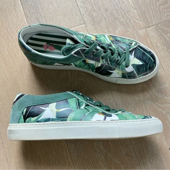 KOIO Capri Beverly Hills Hotel Sneakers Women sz 40 euro 9.5-10 us Made in Italy