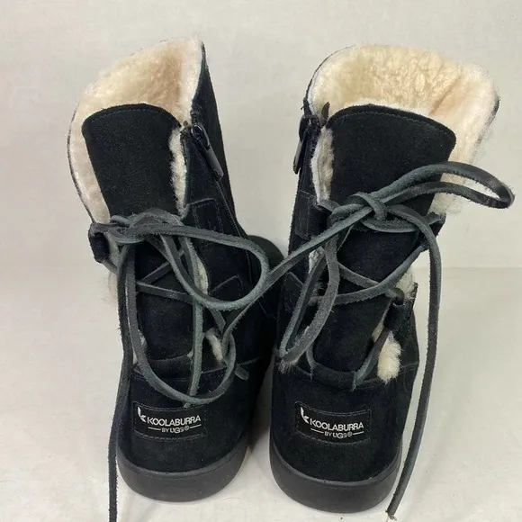 Koolaburra Black Suede Boots