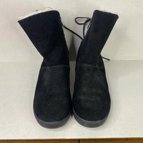 Koolaburra Black Suede Boots
