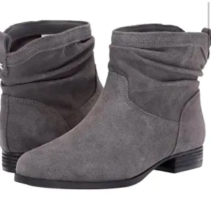 Koolaburra by Ugg Lorelei Suede Ankle Boots Gray Size 10
