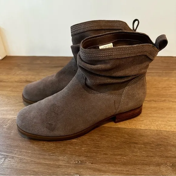 Koolaburra by UGG Lorelei Suede Boots Size 7 Women’s Taupe Brown Slouchy Shoes