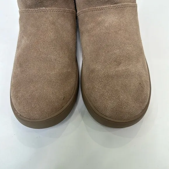Koolaburra by Ugg Sheep Trim Lined Shazi Water Resistant Slip on Round Toe Boots