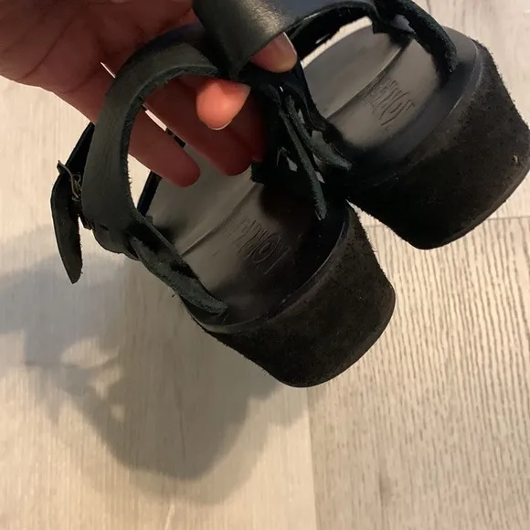 KORK EASE | CLASSIC AVA | WEDGE | SANDALS size 8 black