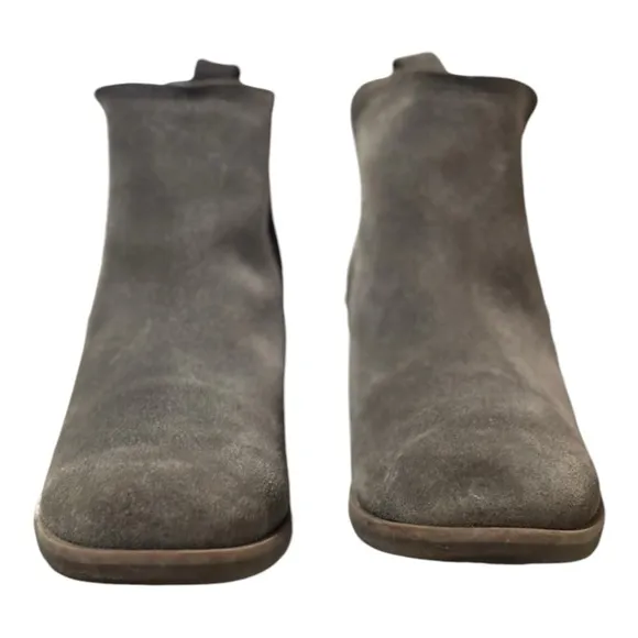 Korks Gray Suede Ankle Boots Size 10 Kork Ease Boots