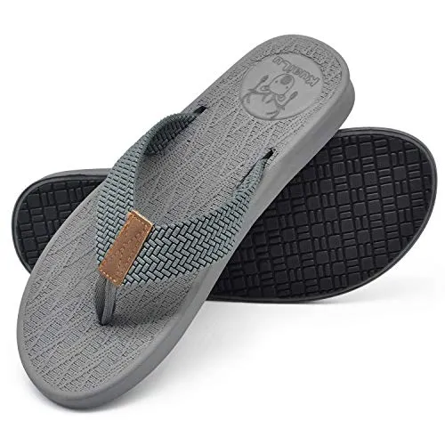 KuaiLu Men's Flip Flops