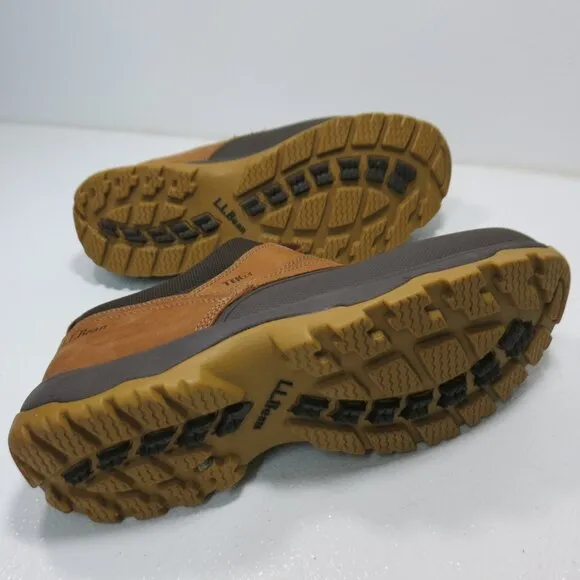 L. L. Bean storm Chaser Slip On Leather Rubber Mini Boots Footwear Men's Shoe 12