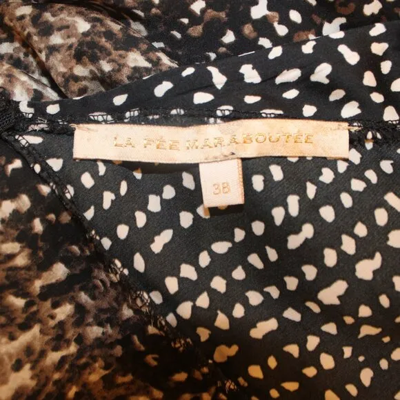La Fée Maraboutée Women's Dress Size 38 – Chic, Feminine, and Effortless