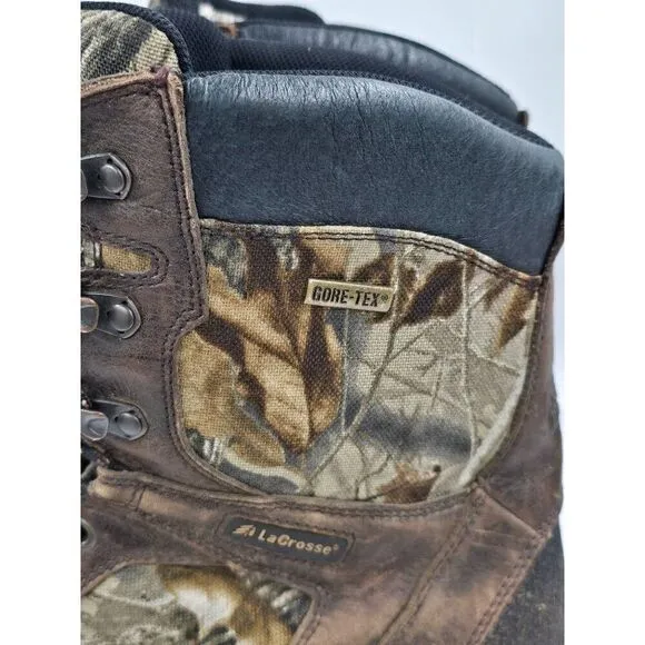 LaCrosse Realtree Road Trips  400 mg gore-tex hunting boots mens size 14
