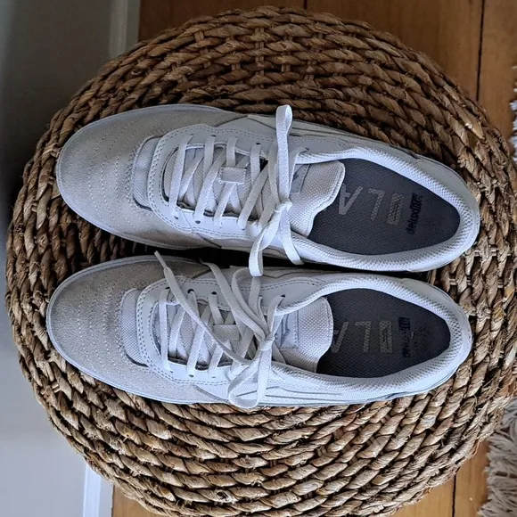 Lakai Mens Cambridge White Leather Casual/Athleisure/Skater Sneakers S-11