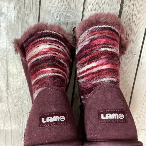 Lamo Suede Slip On Willow Ankle Boots