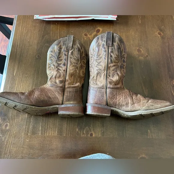 Larado Men’s Rancher Stockman Western Boots. Size 8.5D.
