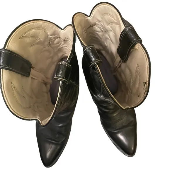 Laredo Birchwood Men’s Classic Black Size 11 D Western Boots