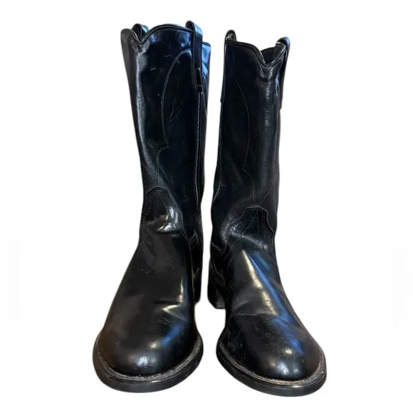 Laredo Men's Boots Wellington 12&quot; Uniform Black leather