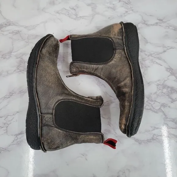 Laredo Western Boots Women's 7M Zip Front Chelsea Boots