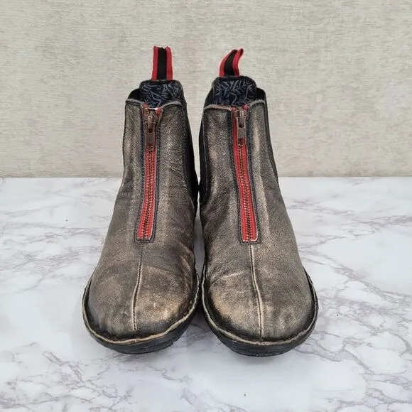 Laredo Western Boots Women's 7M Zip Front Chelsea Boots