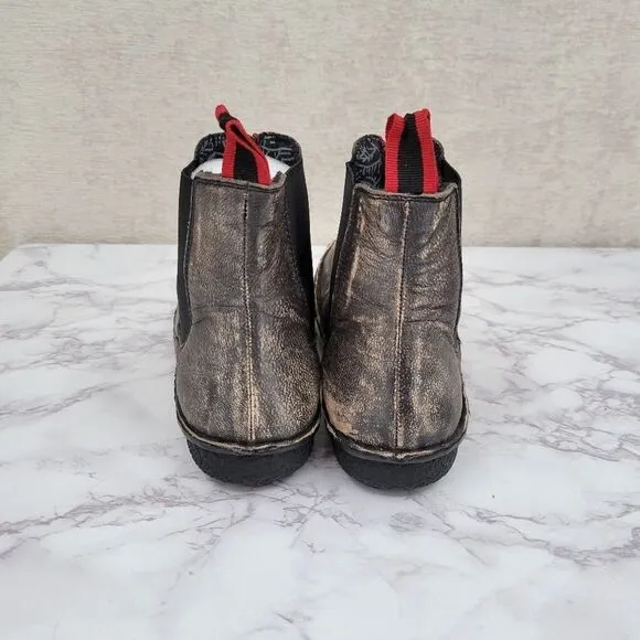 Laredo Western Boots Women's 7M Zip Front Chelsea Boots