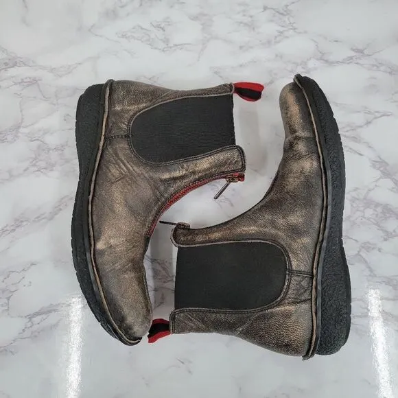 Laredo Western Boots Women's 7M Zip Front Chelsea Boots