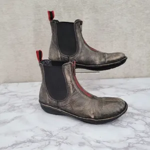 Laredo Western Boots Women's 7M Zip Front Chelsea Boots
