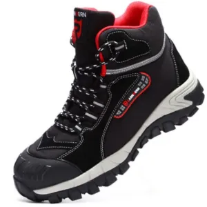 Larnmern Men’s Steel Toe Safety Boots
