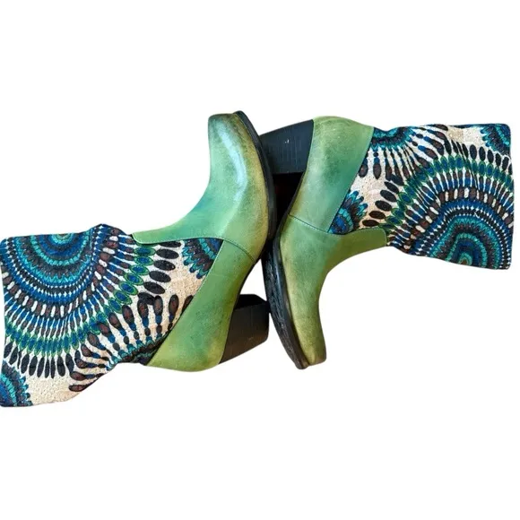L'Artiste Bohemian Hand Dyed Leather Western Boots. Woman's 8.5 gorgeous!