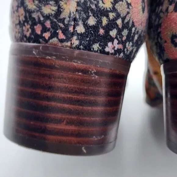 L'Artiste by Spring Step Lady Luck‎ Brown Multi Suede Boots EU 40 US Women's 9 M