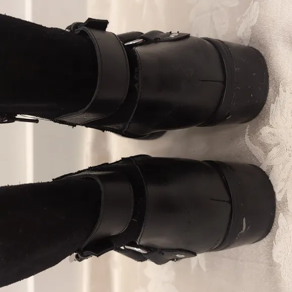 Lauren Ralph Lauren Leather Boots 6.5