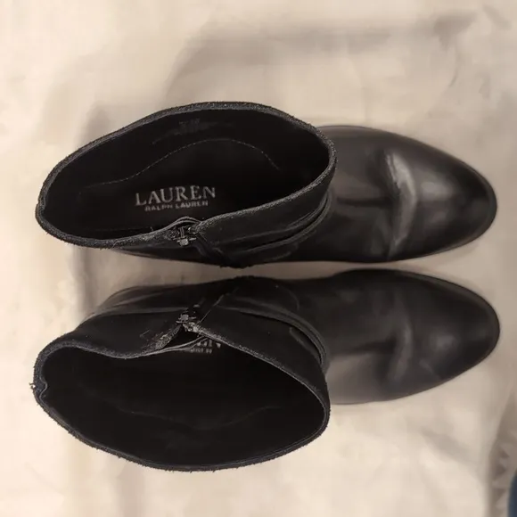 Lauren Ralph Lauren Leather Boots 6.5