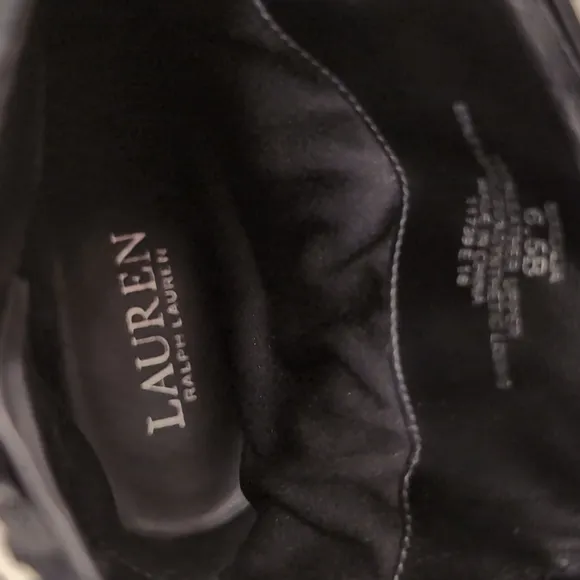 Lauren Ralph Lauren Leather Boots 6.5